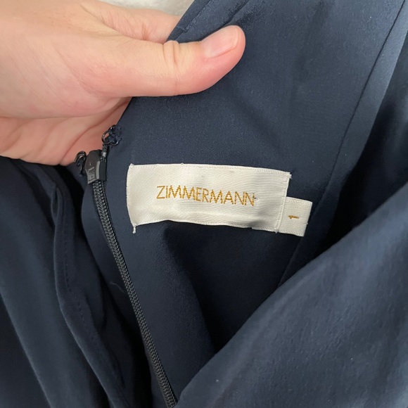 Zimmerman Silk Plunge Romper/playsuit - Picture 3 of 6